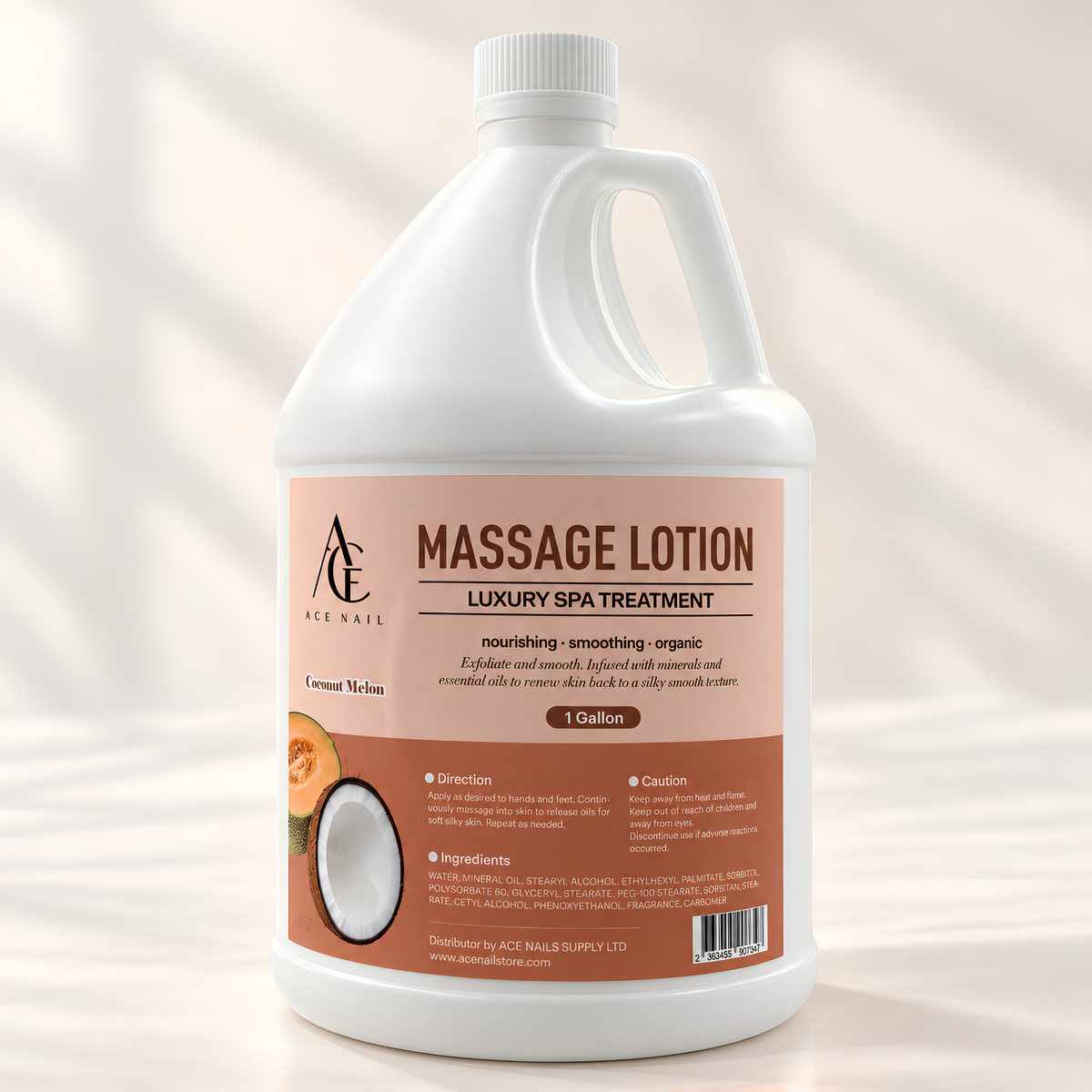 Hand Massage Lotion 1 Gallon - Coconut Melon