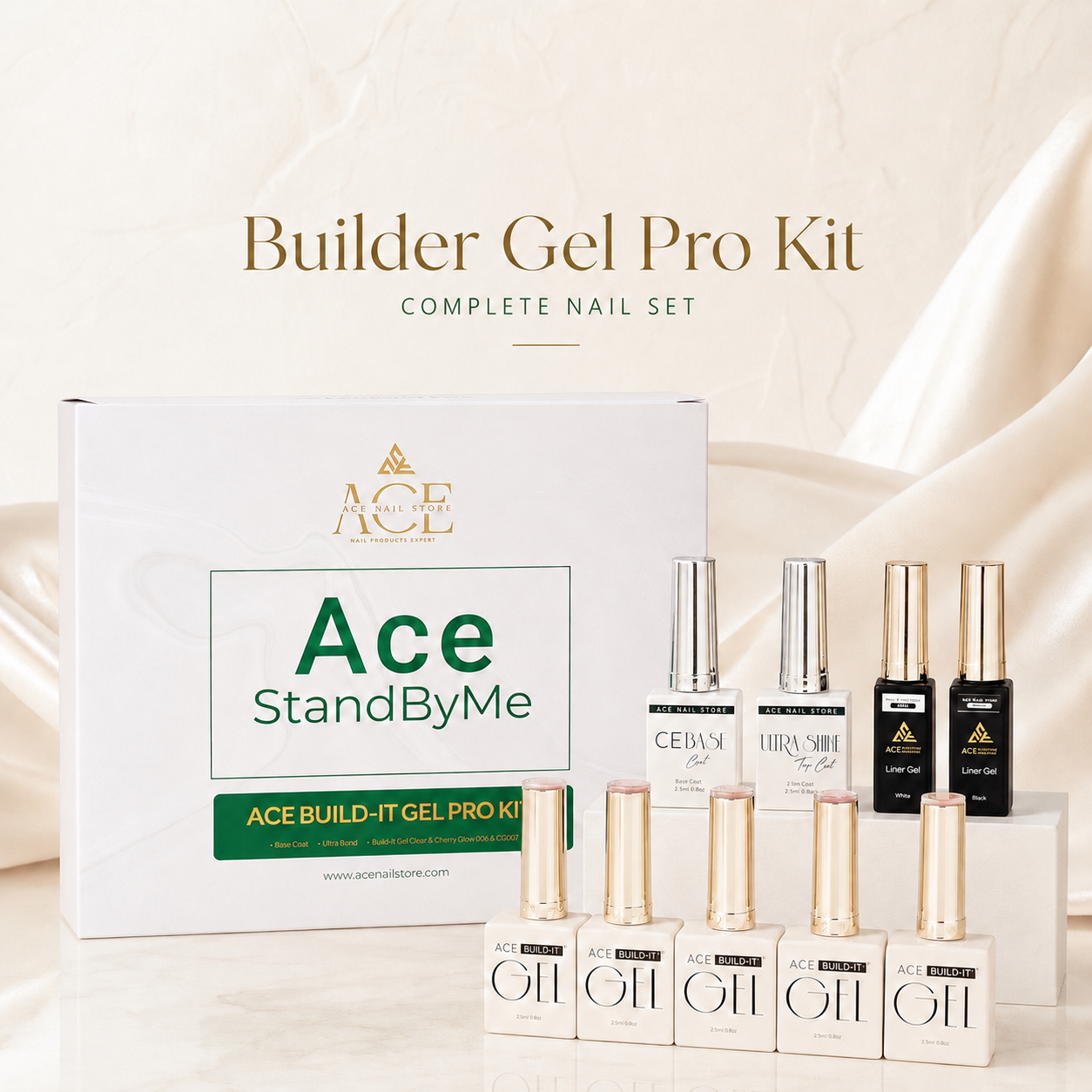 Bộ Dụng Cụ Ace Builder Gel Pro