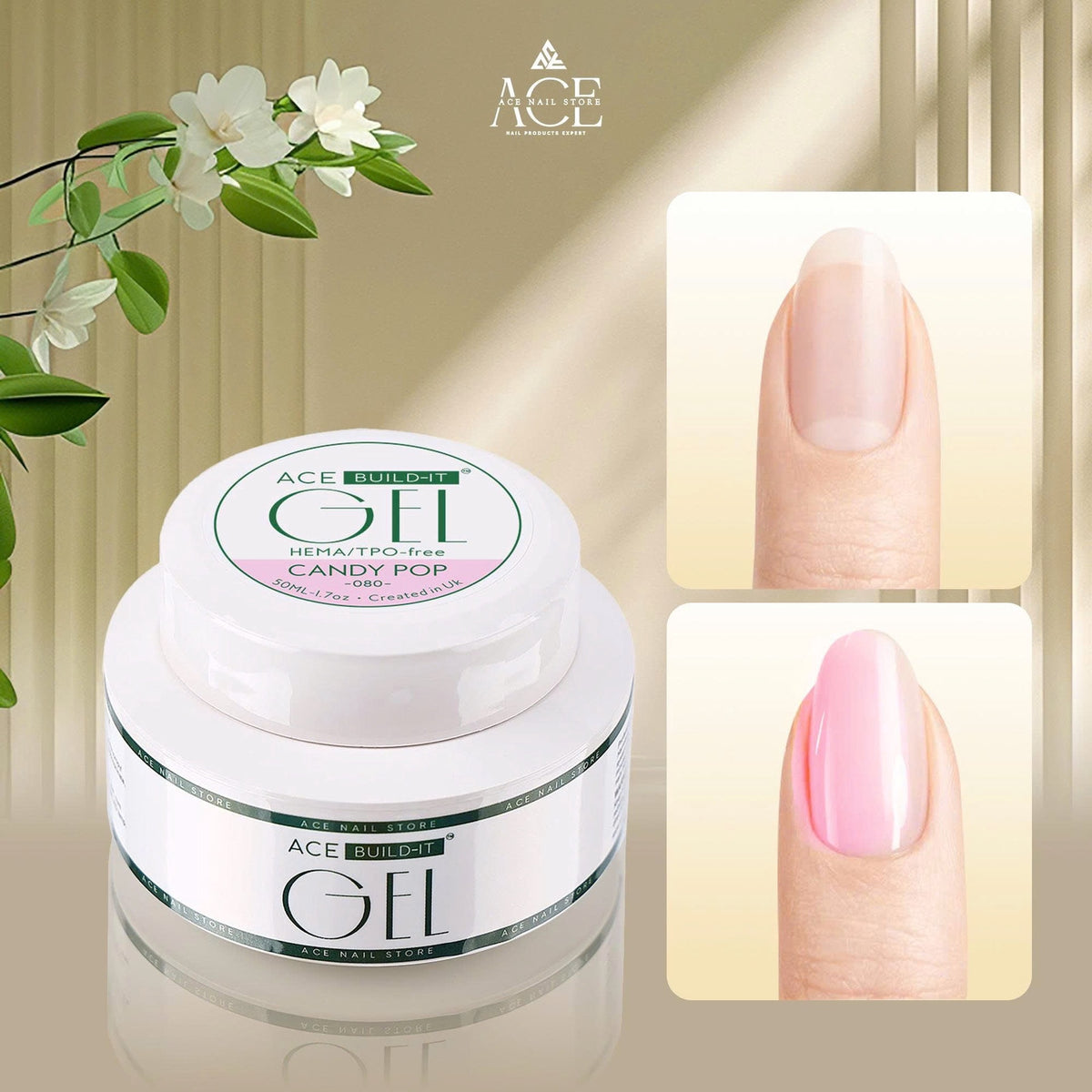 Build It Gel 50ml Full Set 30 Colours
