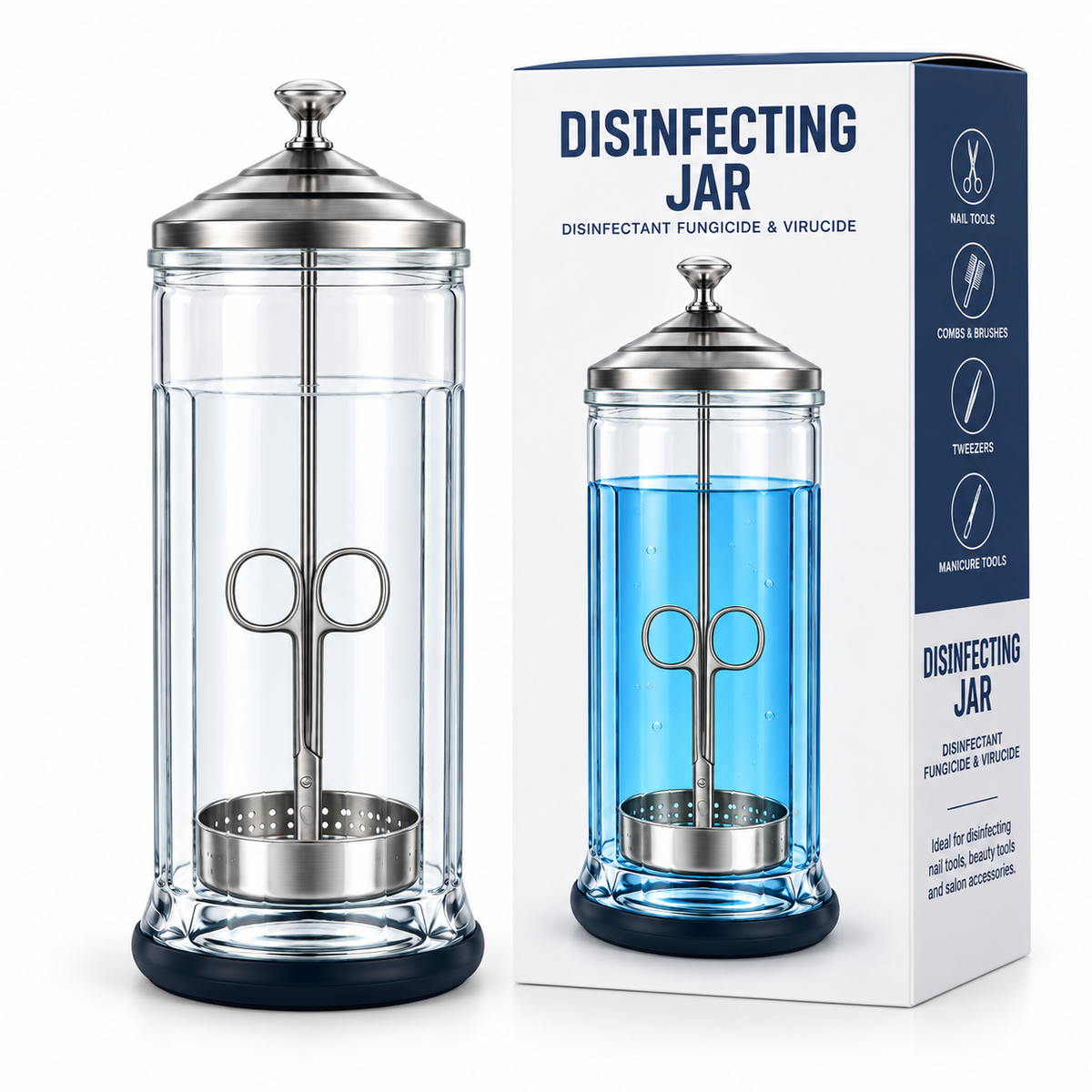 Barbicide Jar