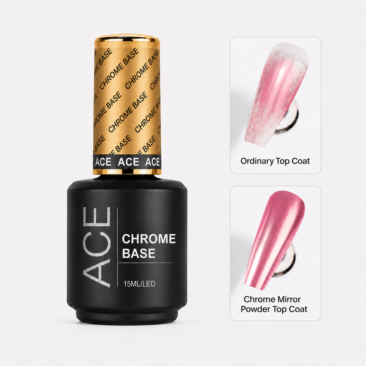 Chrome Base Gel 15ml - ACE
