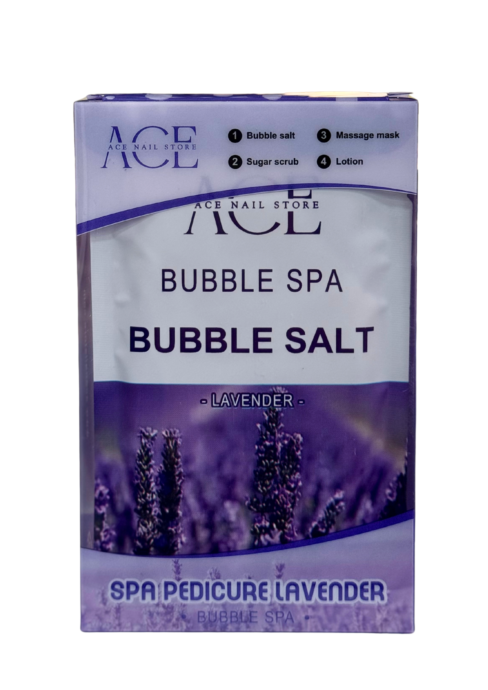 Dưỡng móng chân cao cấp 4 bước ACE - Hộp 100 chiếc