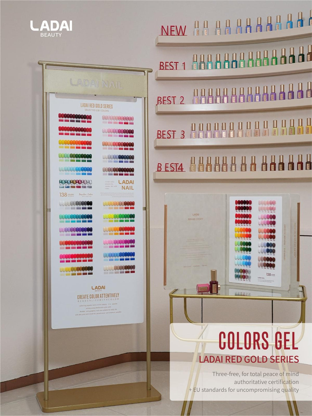 LADAI SET 138 - GEL POLISH