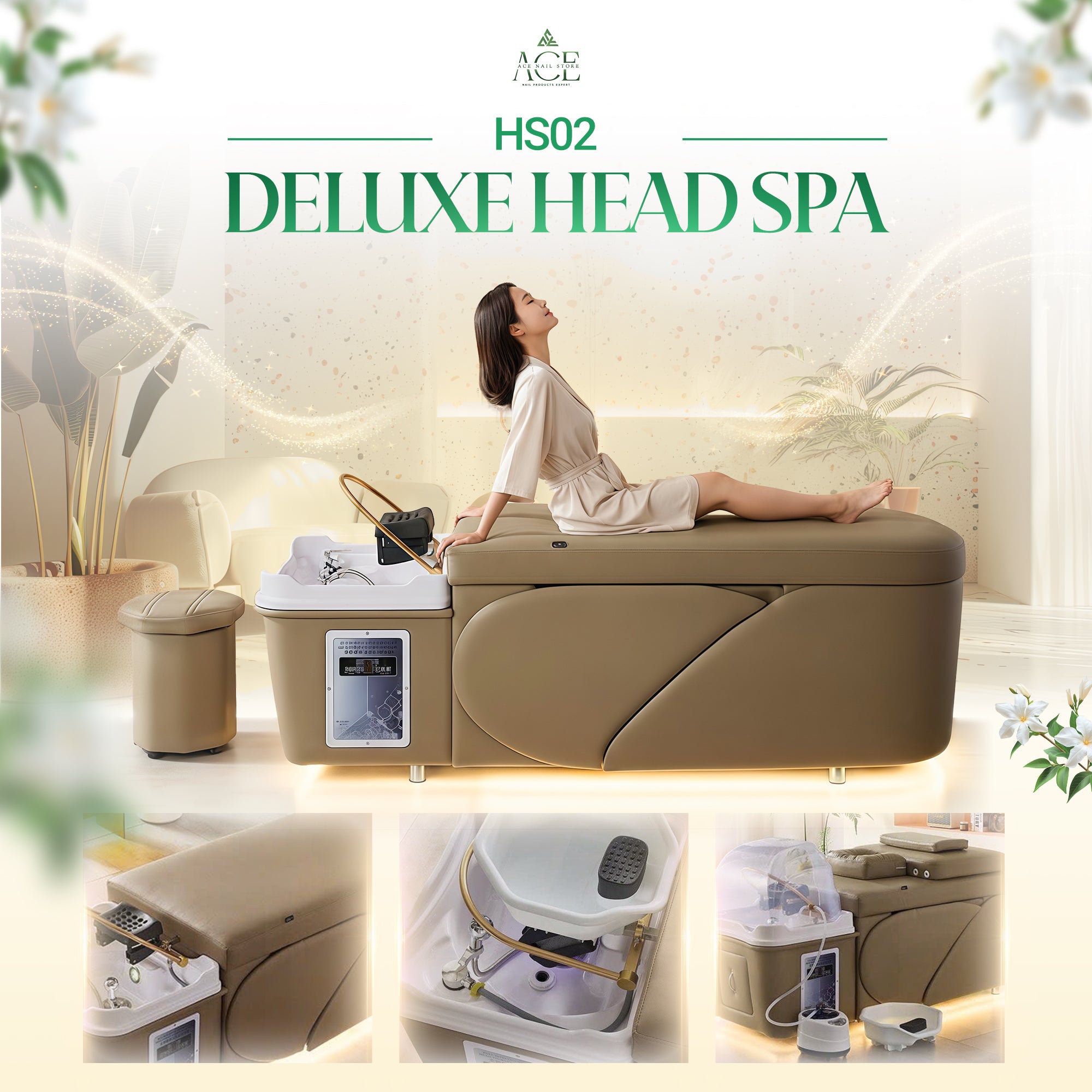Gội đầu dưỡng sinh cao cấp HS02