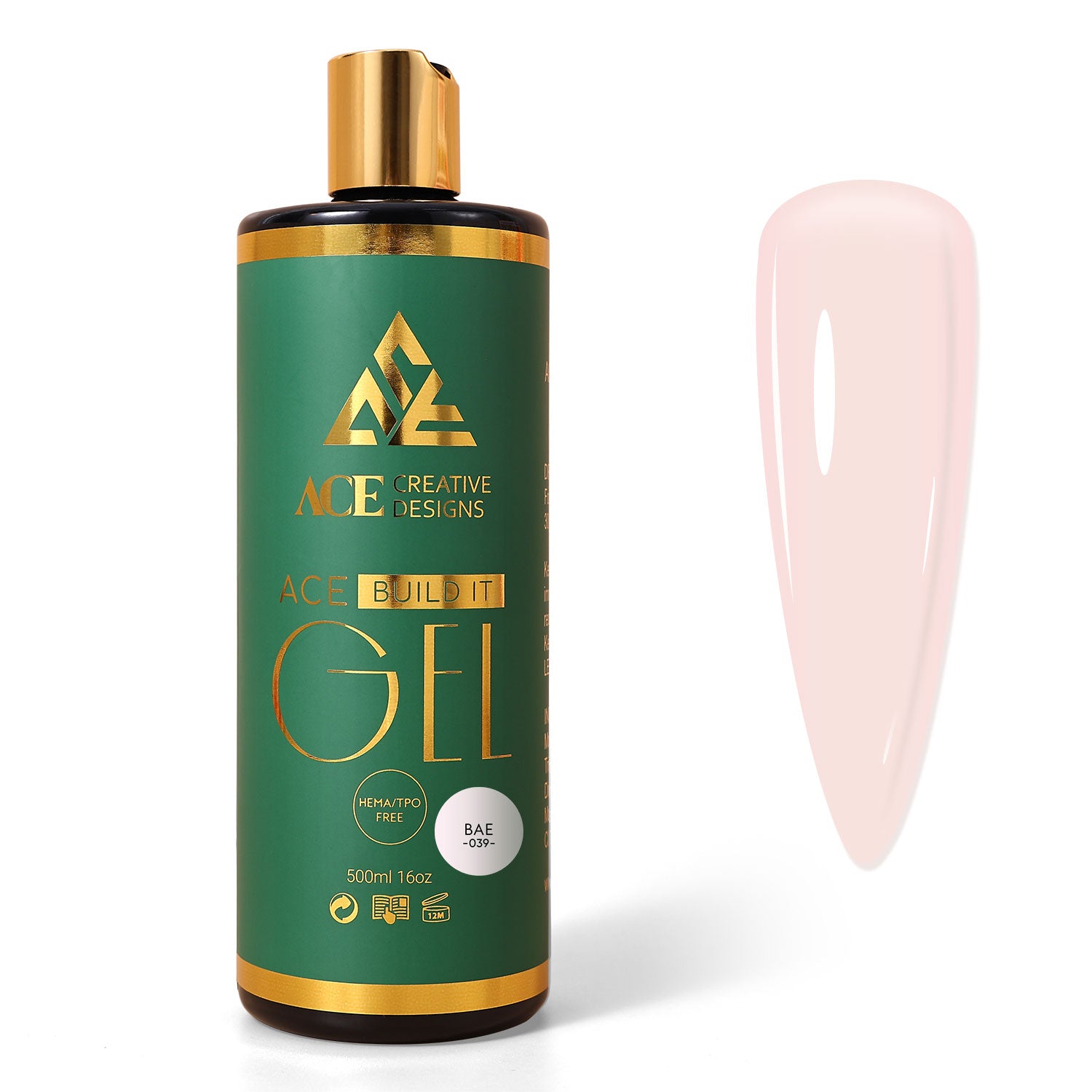 Gel đắp Build It refill 500ml 39 BAE