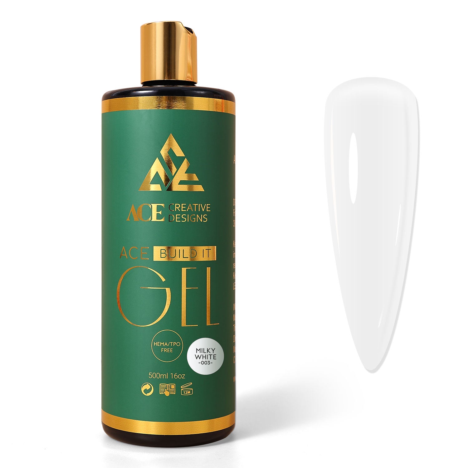 Build It Gel Nước Thay Thế 500ml 03 Trắng Sữa