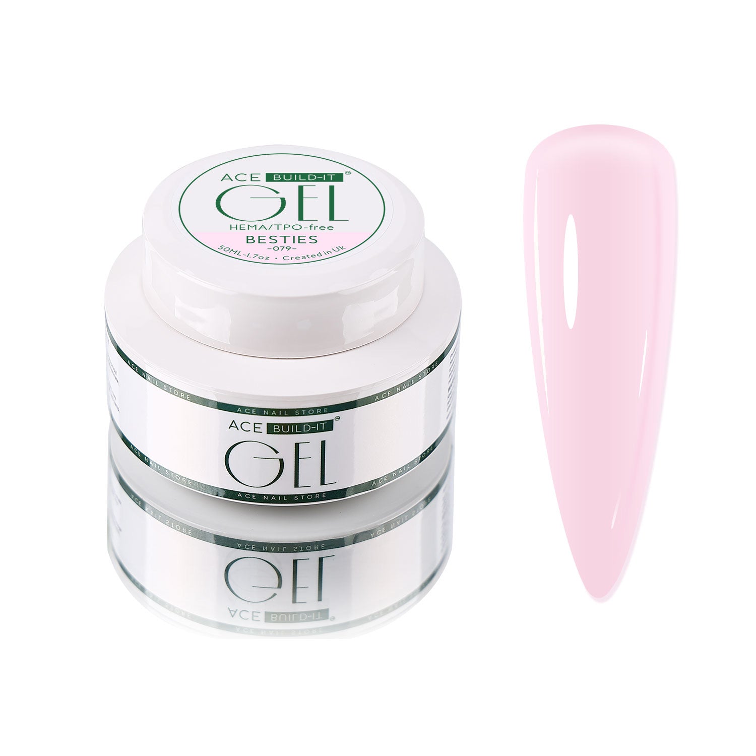 Build-It Gel 50ml 79 Besties professional builder gel pot
