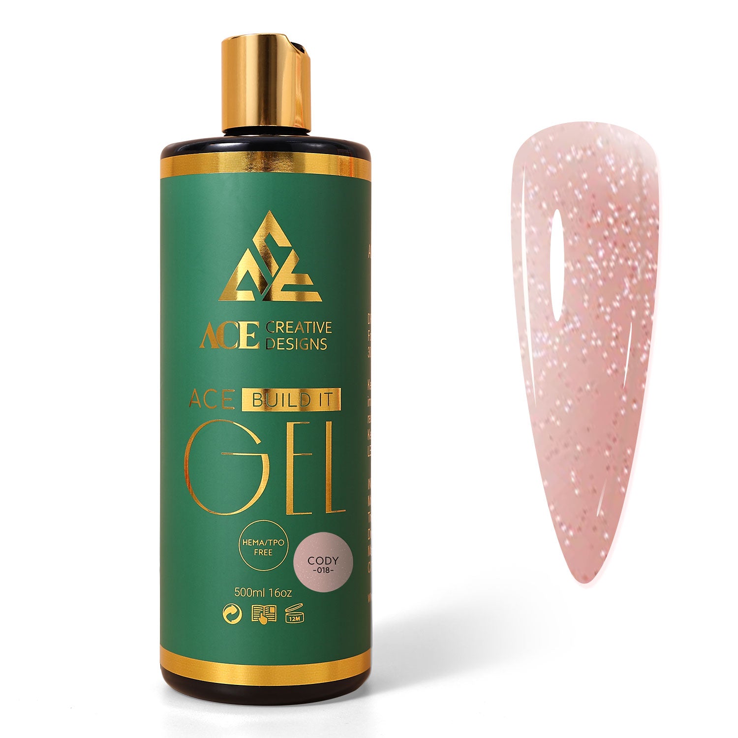Gel đắp móng Build It Refill 500ml 18 Cody