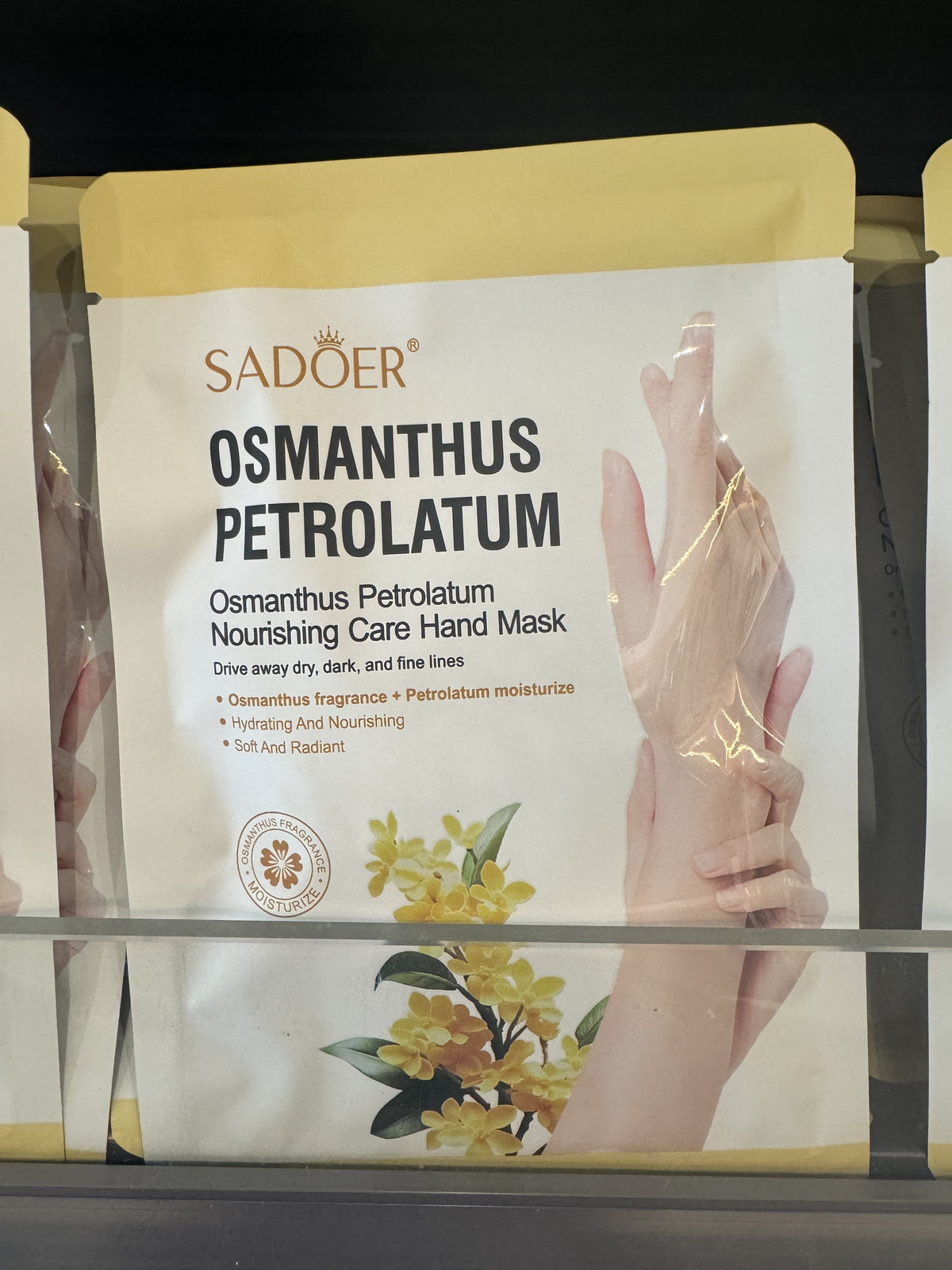 Hand mask ( Osmanthus Petroleum )