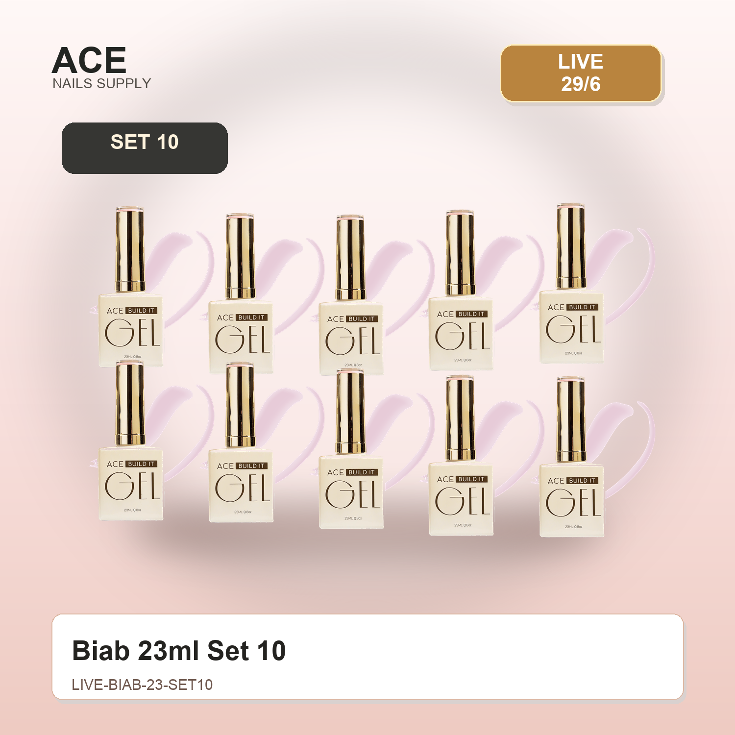 Biab 23ml Set 10