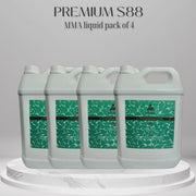 Premium MMA Liquid S88 - Pack of 4