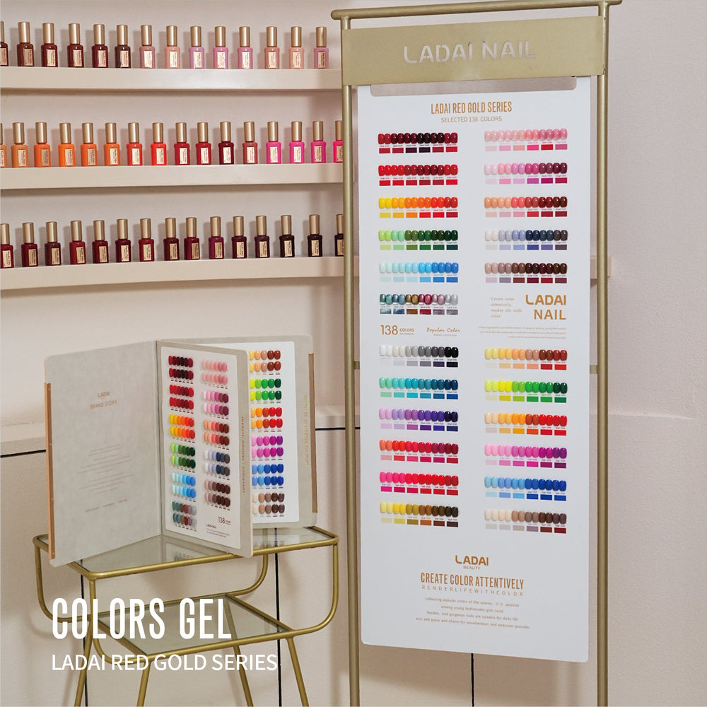 LADAI Set 138 professional salon display and colour chart