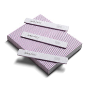 Nail PRO – Zebra Square File Pack of 50