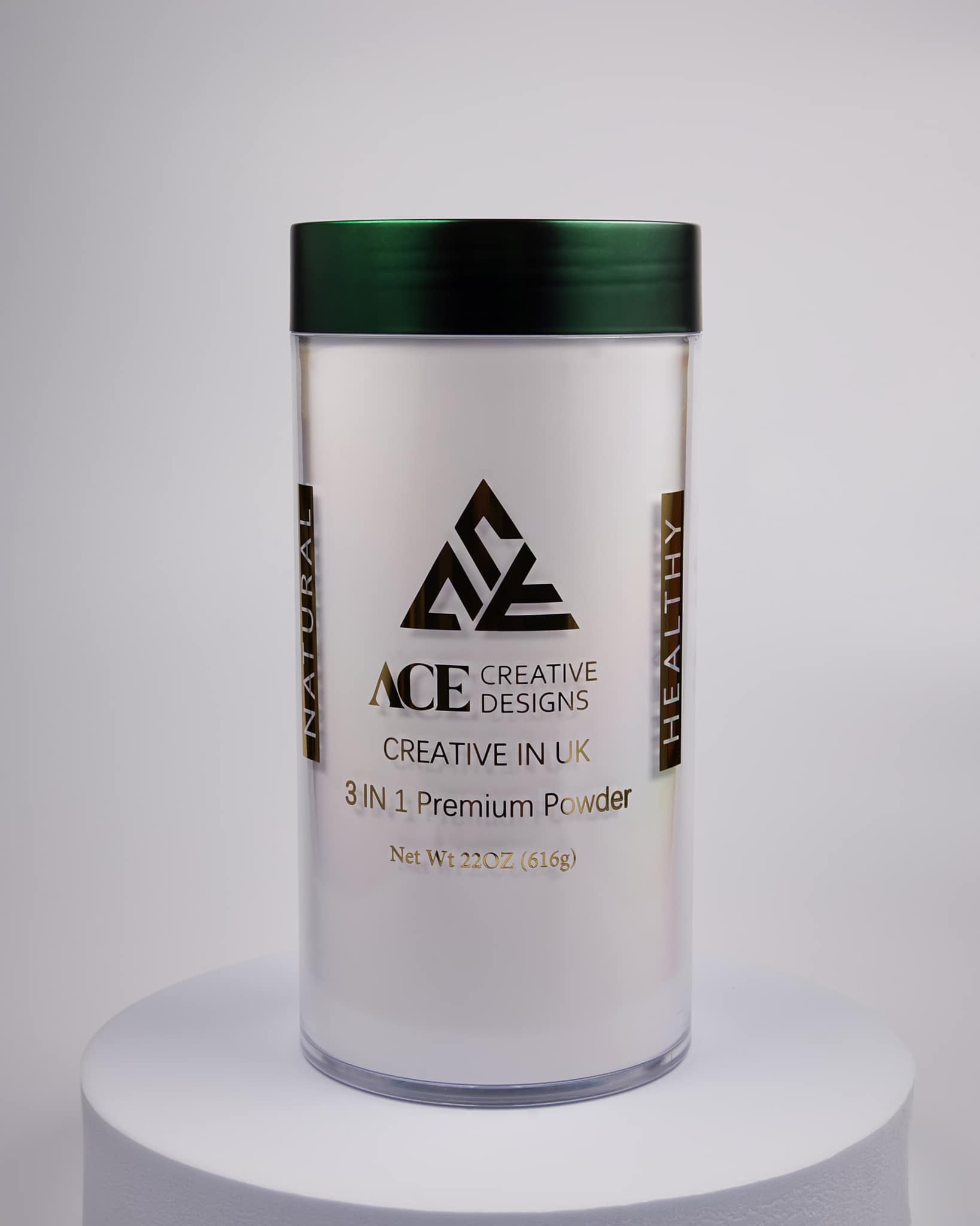 ACE 500g Crystal Clear professional acrylic powder product photo