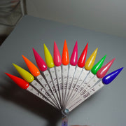Neon Collection professional nail colour set from ACE Nails Supply