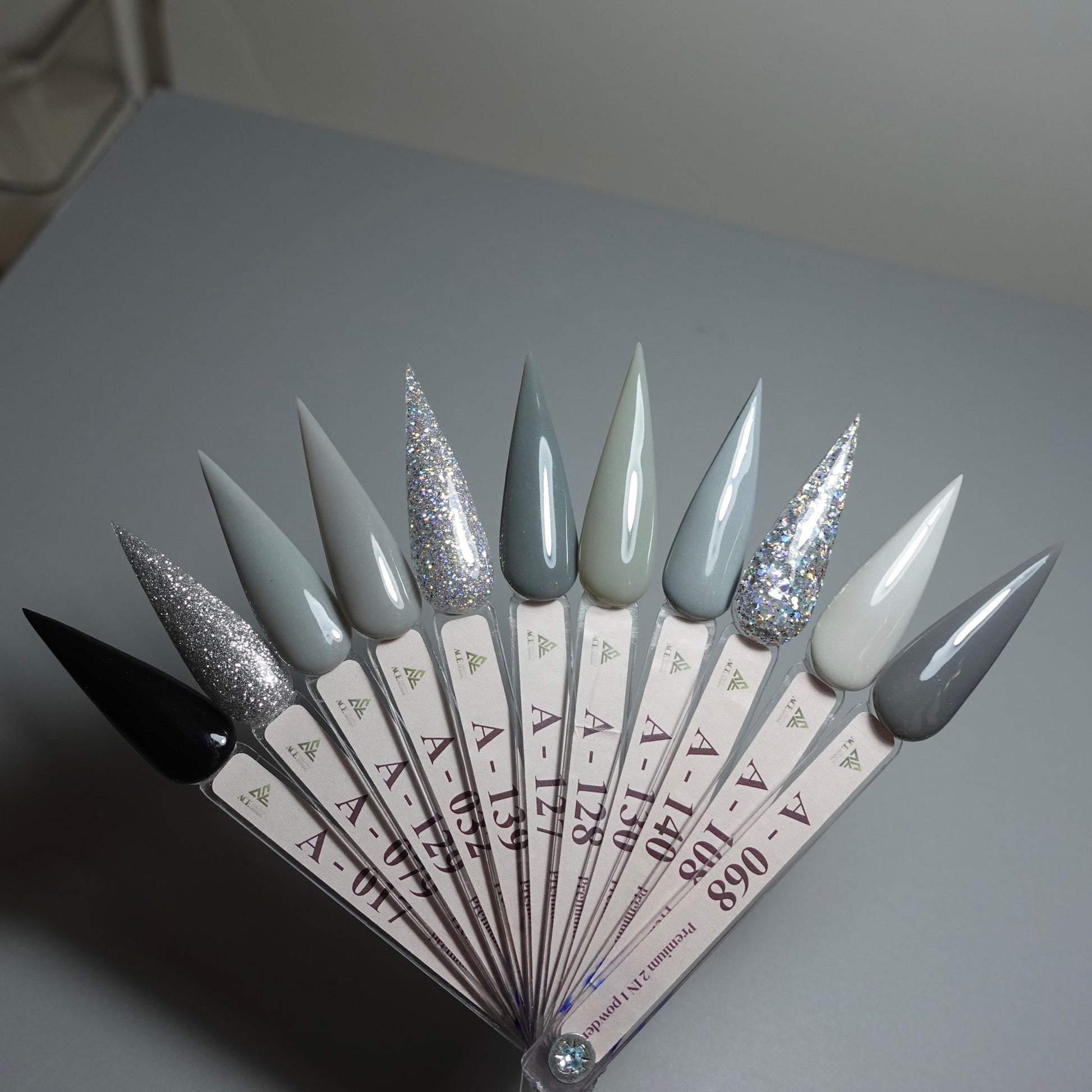 Grey Collection professional nail colour set from ACE Nails Supply